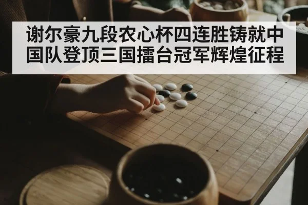 谢尔豪九段农心杯四连胜铸就中国队登顶三国擂台冠军辉煌征程